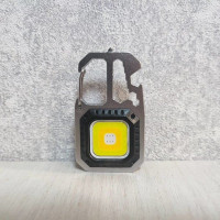 Аккумуляторный мини фонарик LED W5138 с Type-C 7 режимов, отвертки, карабин